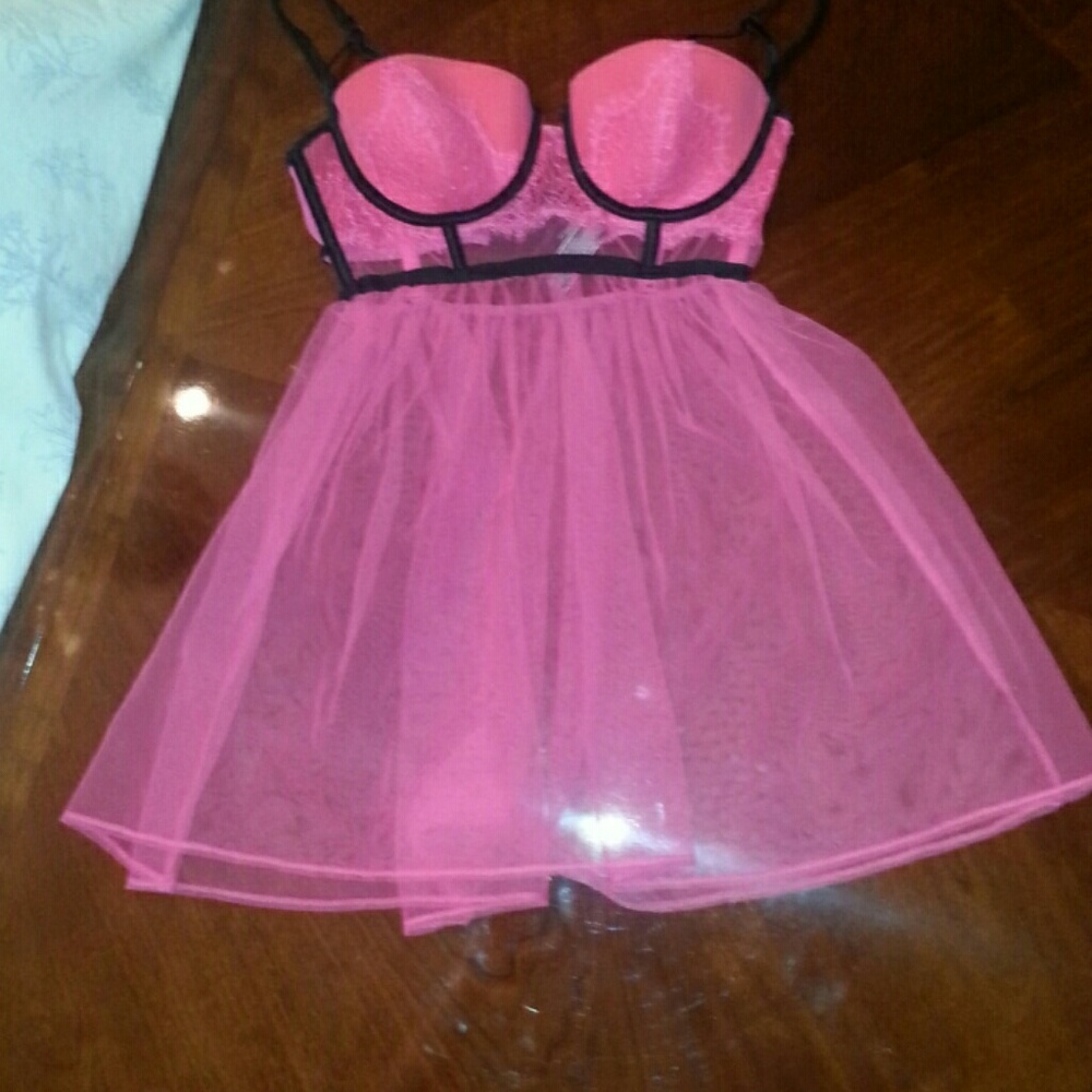 Victoria's Secret Pink Babydoll, 34B